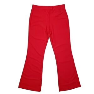 LEXI DREW Stretch Dress Pants Red Size S